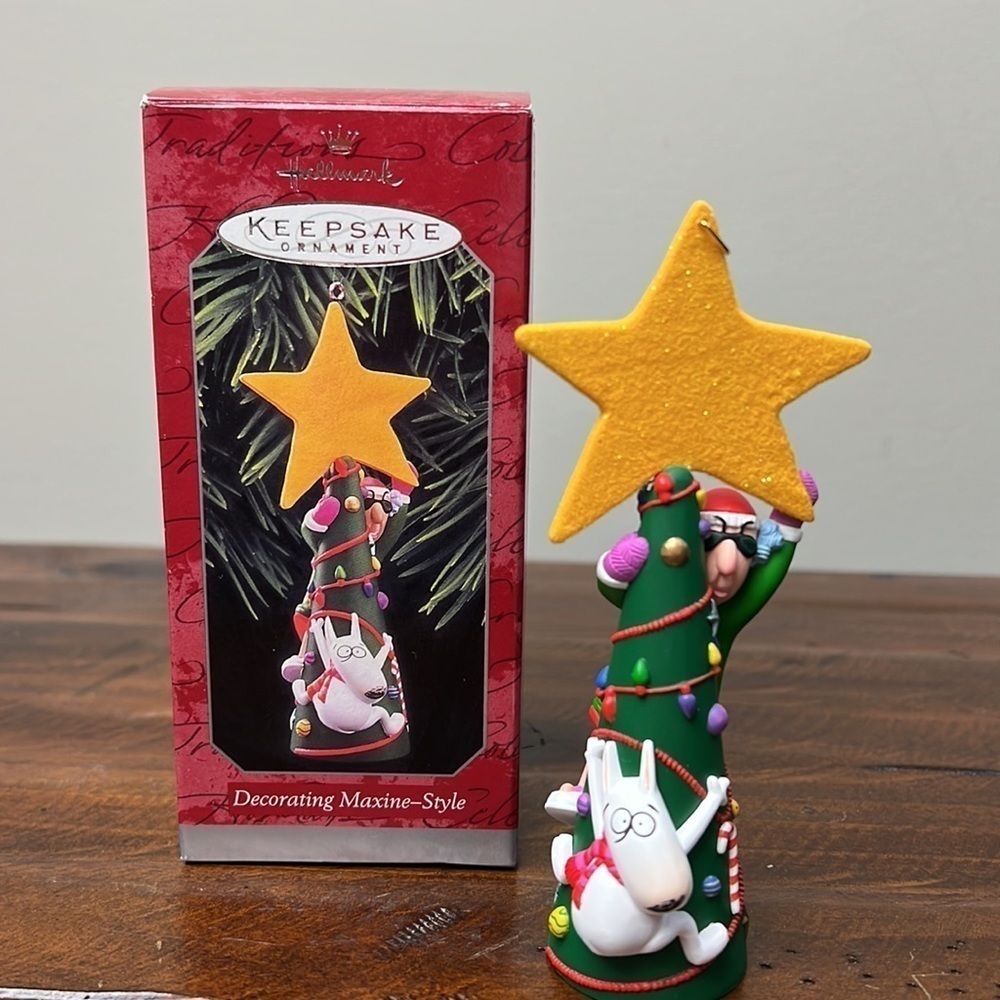HALLMARK • Keepsake Ornament Maxine 1998